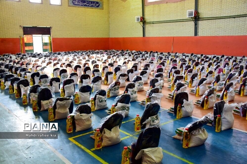 رزمایش کمک‌هاى مومنانه آموزش و پرورش ناحیه٢ تبریز