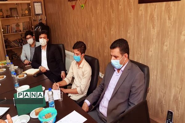 جلسه هماهنگی نمایندگان دهمین دوره مجلس دانش‌آموزی استان البرز