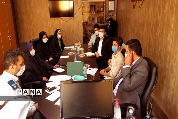 جلسه هماهنگی نمایندگان دهمین دوره مجلس دانش‌آموزی استان البرز