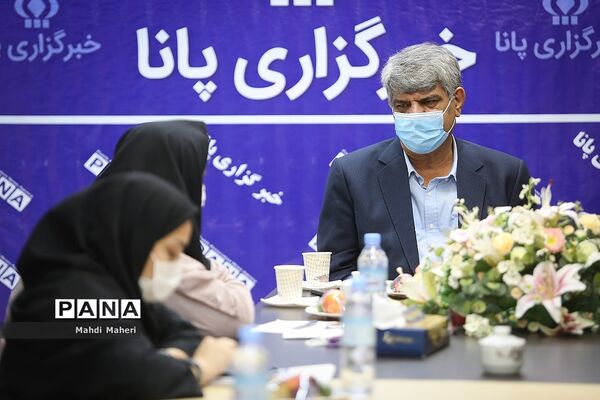 بازدید ابراهیم امینی، نایب رئیس شورای اسلامی شهر تهران از خبرگزاری پانا