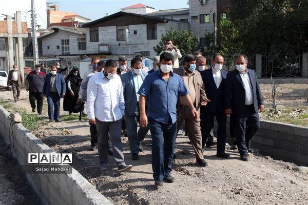 بازدید رییس سازمان نوسازی مدارس کشور از پروژه‌های نیمه‌تمام مازندران