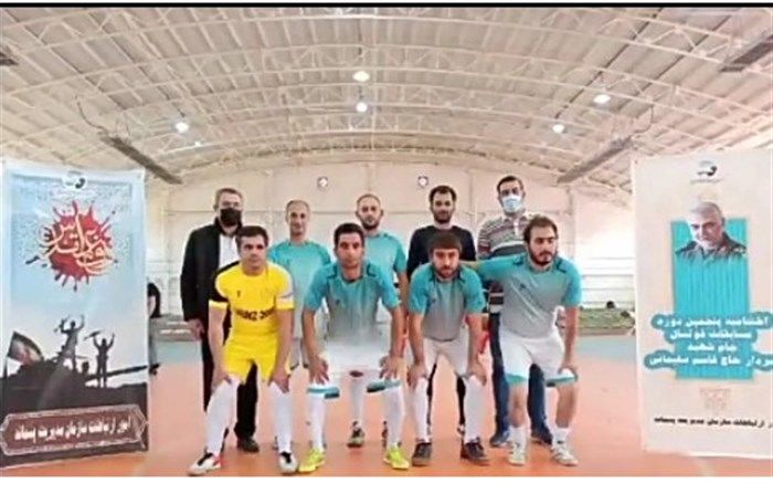 منطقه 2 شهرداری تبریز قهرمان پنجمین دوره مسابقات فوتسال پاکبانان