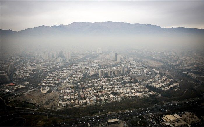 کاهش کیفیت هوای تهران طی امروز