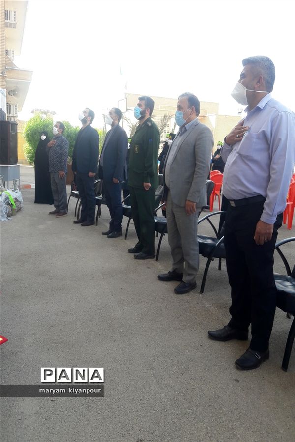 زنگ ایثار و مقاومت در مدارس مسجدسلیمان