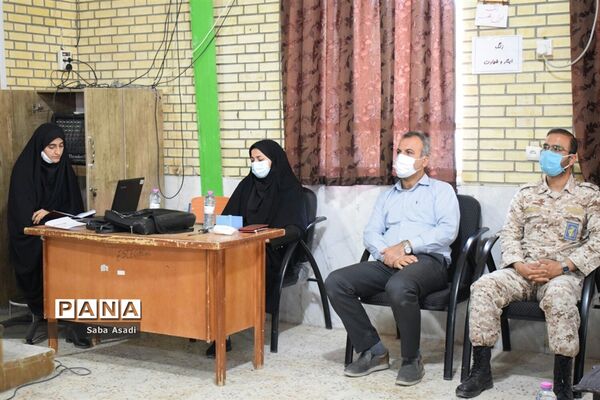 گرامیداشت هفته دفاع مقدس و نواختن زنگ ایثار و شهادت در شهر گله دار
