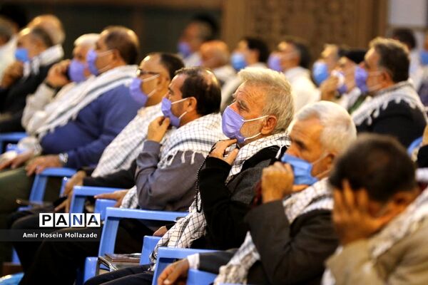 مراسم تجلیل از پیشکسوتان دفاع مقدس در آذربایجان غربی