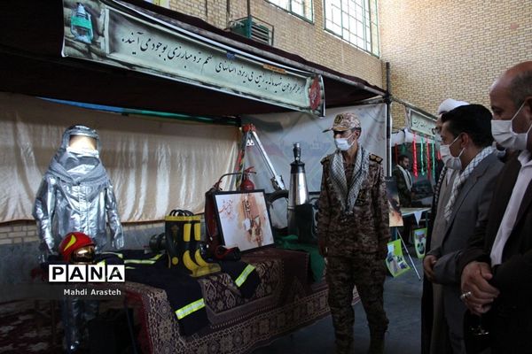 افتتاح نمایشگاه اقتدار40 شهرستان خوسف