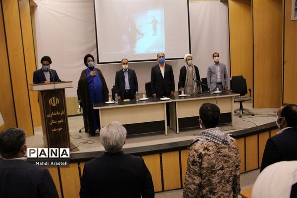 مراسم تودیع و معارفه فرماندار شهرستان خوسف