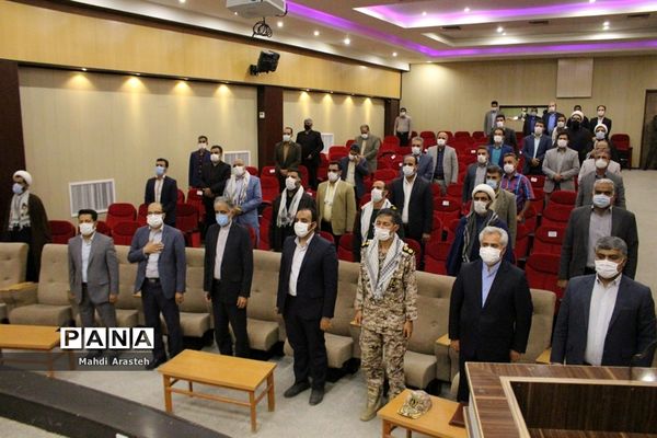 مراسم تودیع و معارفه فرماندار شهرستان خوسف