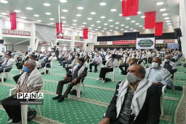 مراسم تجلیل از چهل پیشکسوت دفاع مقدس خراسان جنوبی