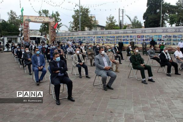 افتتاح نمایشگاه عکس دفاع مقدس در قائم شهر