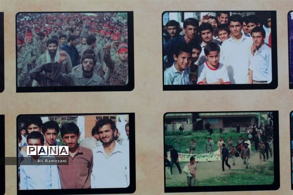 افتتاح نمایشگاه عکس دفاع مقدس در قائم شهر