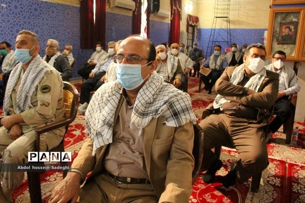 تجلیل از پیشکسوتان دفاع مقدس استان بوشهر