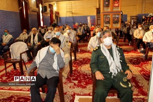 تجلیل از پیشکسوتان دفاع مقدس استان بوشهر