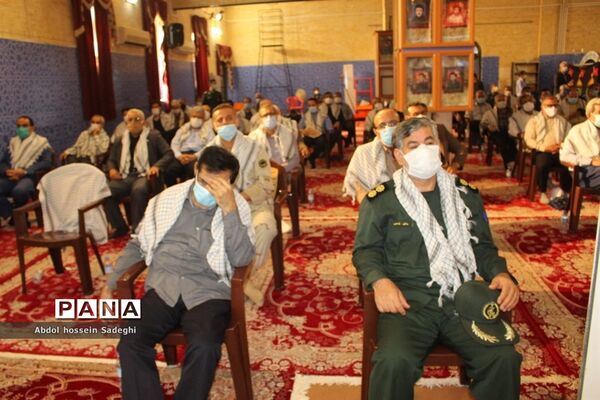 تجلیل از پیشکسوتان دفاع مقدس استان بوشهر