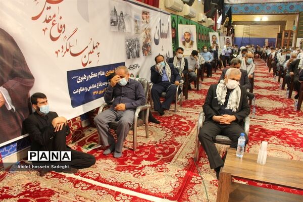 تجلیل از پیشکسوتان دفاع مقدس استان بوشهر