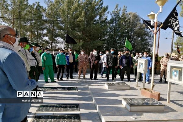 همایش پیاده‌روی مشترک کارکنان ناحیه مقاومت بسیج سپاه و فرماندهی انتظامی شهرستان  خوسف