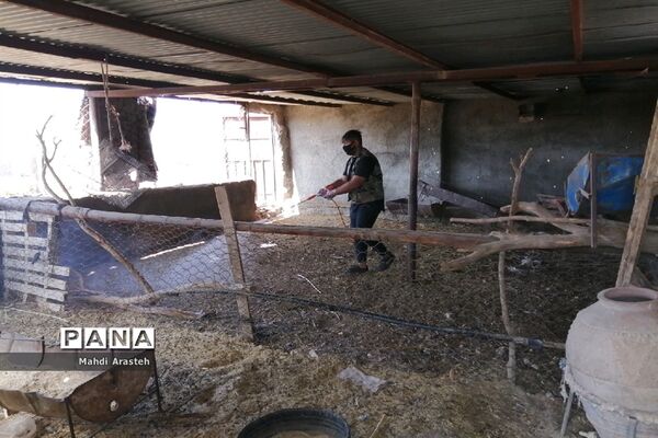 چهارمین روز از هفته دفاع مقدس در روستای فدشک شهرستان خوسف استان خراسان جنوبی