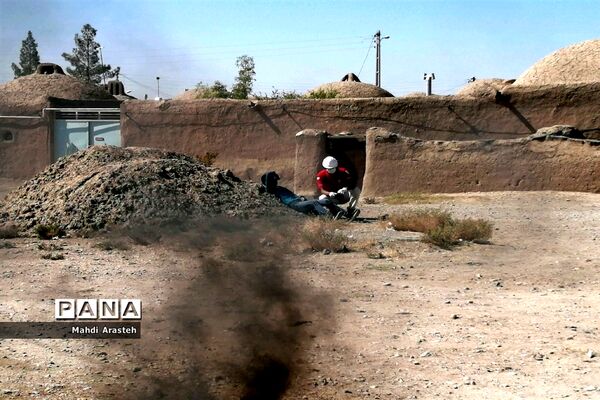 چهارمین روز از هفته دفاع مقدس در روستای فدشک شهرستان خوسف استان خراسان جنوبی