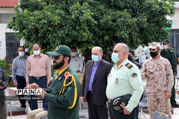 غبارروبی گلزار شهدای شهرستان ساری