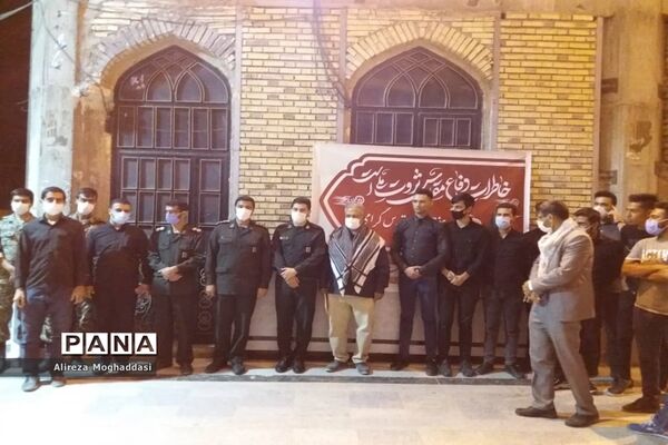 آیین تجدید میثاق با آرمان‌های شهدا به مناسبت هفته دفاع مقدس در نی‌ریز