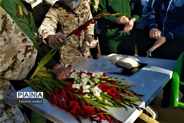 تجدید پیمان با شهدا در آباده