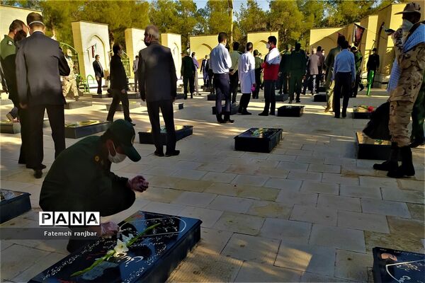 تجدید پیمان با شهدا در آباده