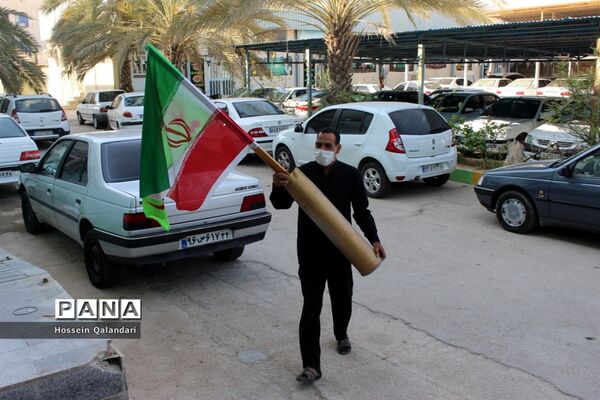 تبلیغات محیطی  سازمان‌ها و اداره های بوشهر به‌مناسبت پاسداشت هفته دفاع مقدس
