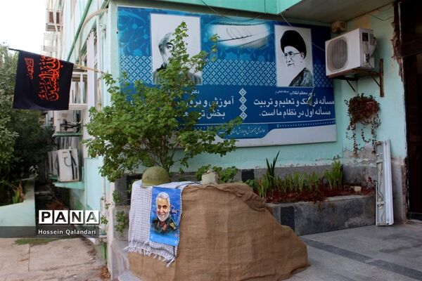 تبلیغات محیطی  سازمان‌ها و اداره های بوشهر به‌مناسبت پاسداشت هفته دفاع مقدس