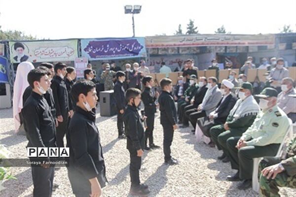 افتتاح نمایشگاه رزمی، فرهنگی (دفاع مقدس ) در فرهنگسرای بجنورد