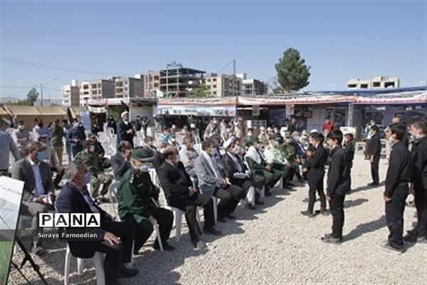 افتتاح نمایشگاه رزمی، فرهنگی (دفاع مقدس ) در فرهنگسرای بجنورد