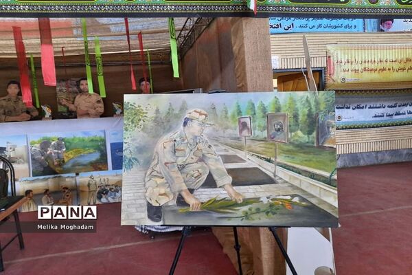 برپایی نمایشگاه دستاوردهای دفاع مقدس در زاهدان