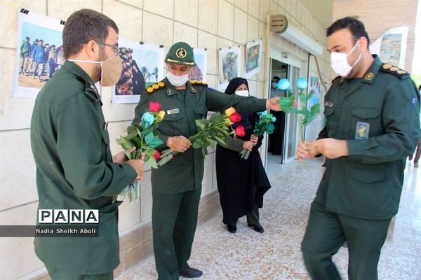 تجلیل مدیریت آموزش و پرورش شهرستان بوشهر از مدافعان سلامت