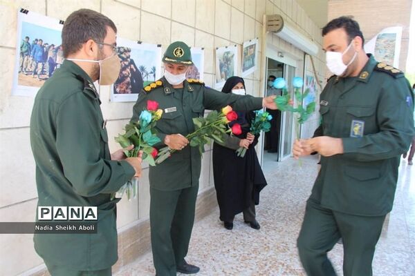 تجلیل مدیریت آموزش و پرورش شهرستان بوشهر از مدافعان سلامت