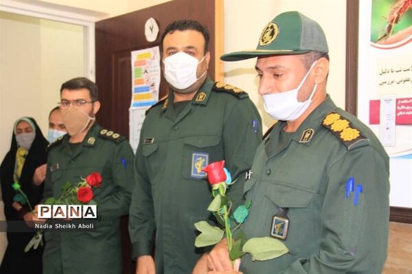 تجلیل مدیریت آموزش و پرورش شهرستان بوشهر از مدافعان سلامت