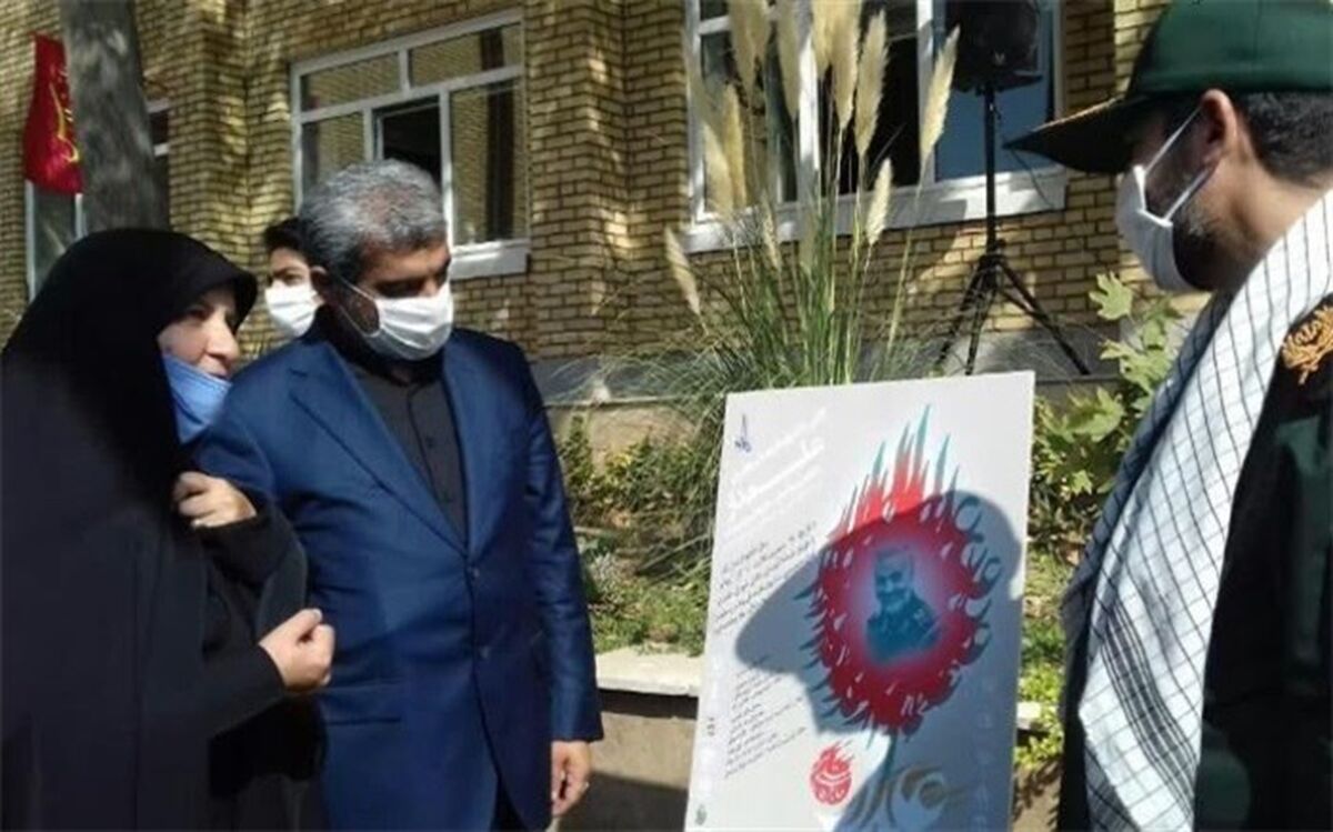 پوستر نخستین جشنواره فرهنگی علمدار خیبر در البرز رونمایی شد