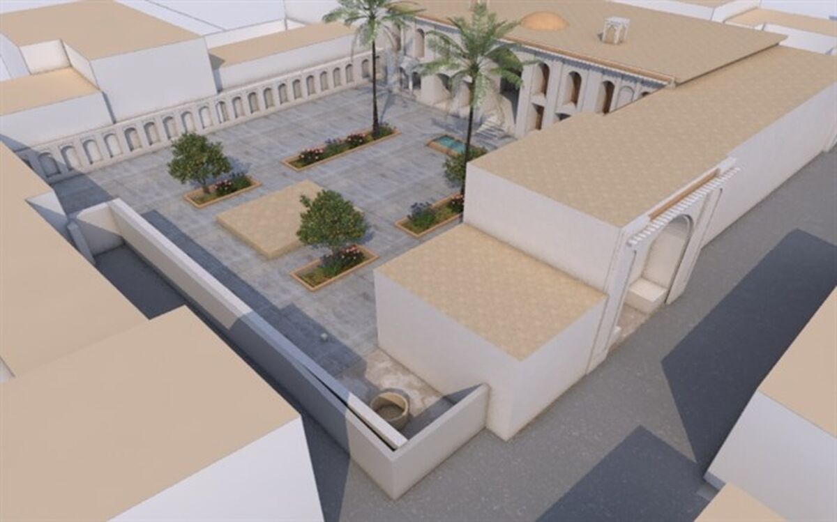عمارت تاریخی حاج اسماعیل کازرون مستندنگاری شد