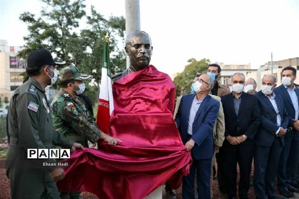 رونمایی از سردیس شهید ابراهیم فخرایی