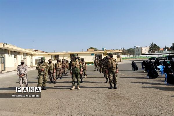مراسم بزرگداشت هفته دفاع مقدس در آموزش و پرورش کاشمر