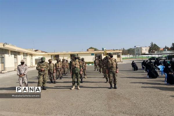 مراسم بزرگداشت هفته دفاع مقدس در آموزش و پرورش کاشمر