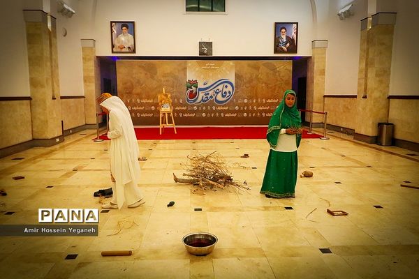 نمایش سرو مجنون در جزیره کیش