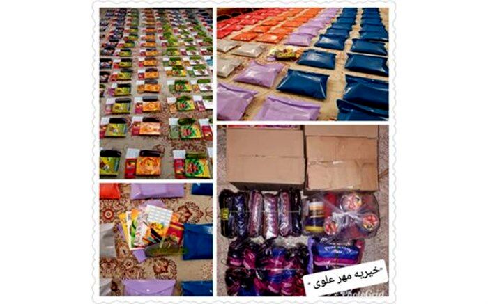 توزیع بیش از ۲۰۰ بسته نوشت افزار بین دانش آموزان نیازمند شهرستان نیشابور