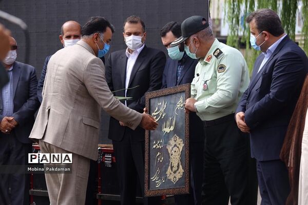 مراسم روز آتش‌نشانی در ساری