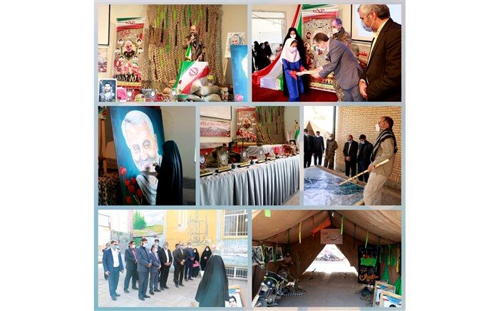 برگزاری مراسم  «یادمان شهدا، جلوه گر دفاع مقدس» در گناباد