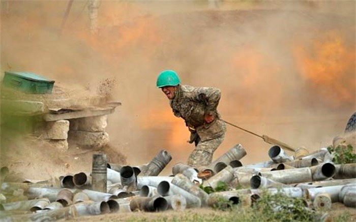 راکت‌های جنگ قره‌باغ به ایران رسید