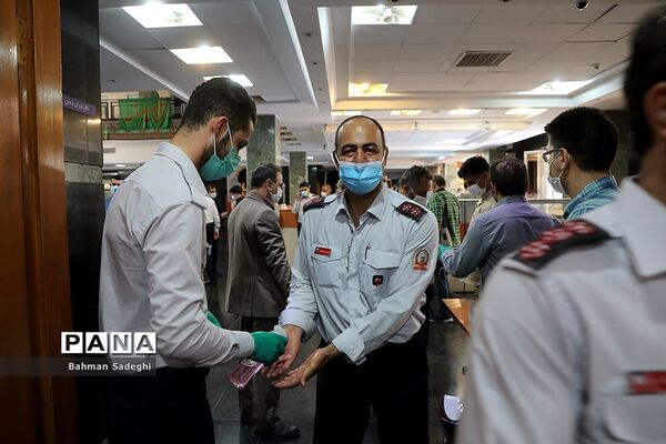 آیین بزرگداشت روز آتش‌نشانی و ایمنی