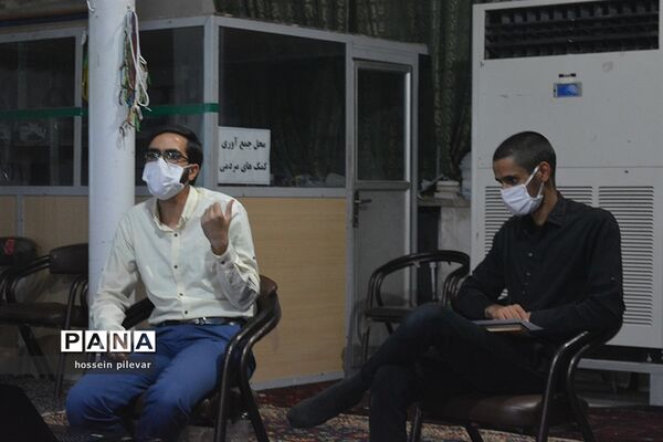 جلسه توجیهی لشکر سایبری فضای مجازی بسیج در مسجد امام حسین علیه السلام