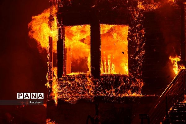 آتش سوزی در کالیفرنیا