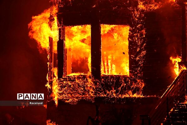 آتش سوزی در کالیفرنیا