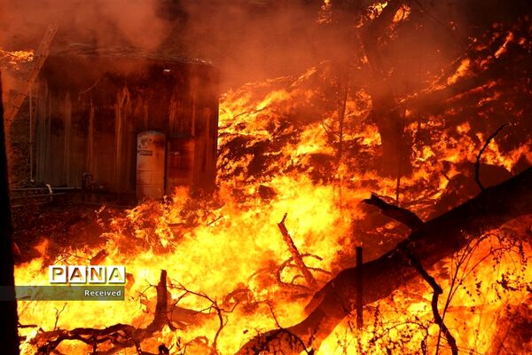 آتش سوزی در کالیفرنیا